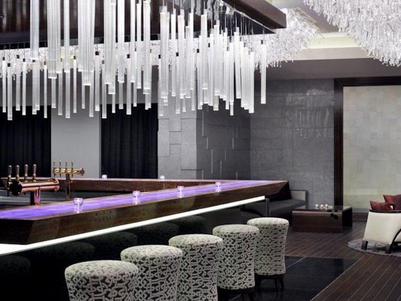 Marriott Executive Apartments Al Jaddaf, Дубай Экстерьер фото The bar at the W Hotel